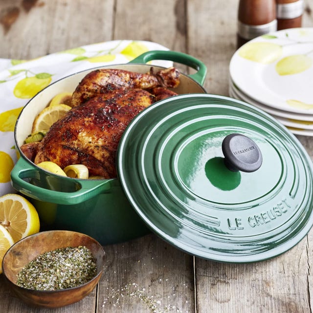 Le Creuset 3.5-Quart Signature Cast Iron Round Dutch Oven - Oyster