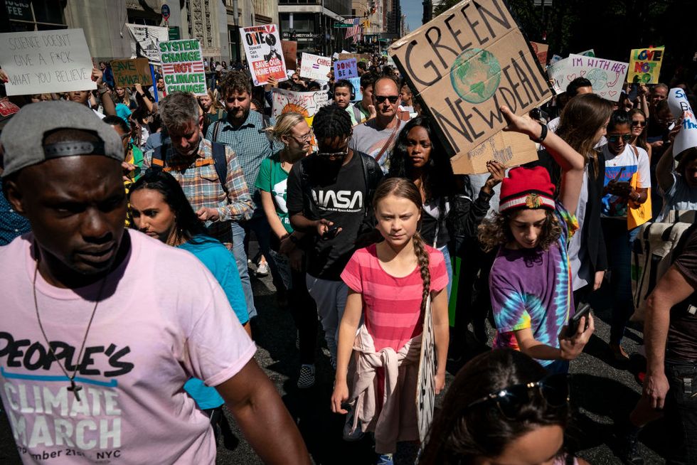 Thousands Of Americans Across The Country Participate In Global Climate Strike