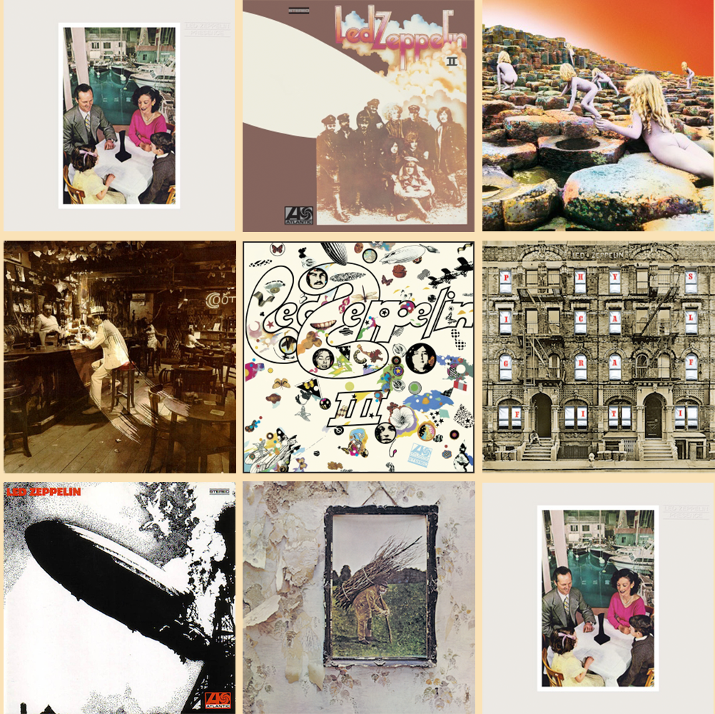 All Led Zeppelin Ranked - The Best Led Zeppelin Albums From Presence to