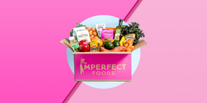 box of groceries from imperfect foods