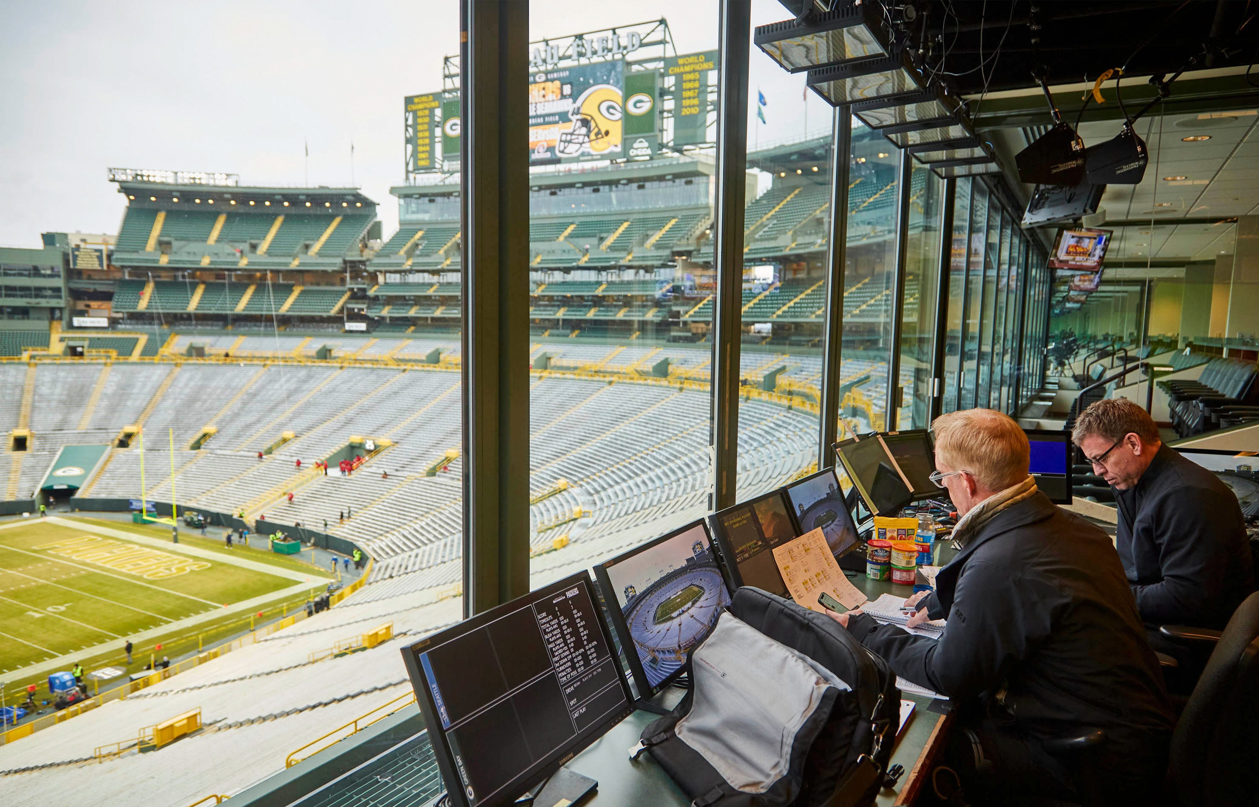 Inside a Fox Sports NFL Playoff Broadcast: Erin Andrews, Joe Buck, Troy  Aikman