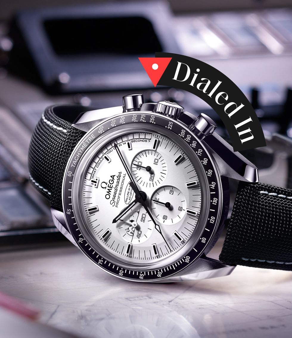 the omega 'silver snoopy' speedmaster from 2015