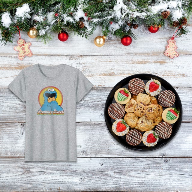 Sesame Street Cookies 4 Life Cookie Monster Women's T-Shirt