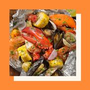 seafood mix foil packet