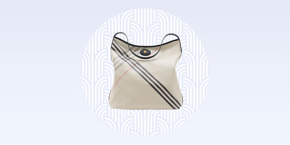 ハンドバッグ BURBERRY HIGHLANDS HANDBAG IN COATED CANVAS Tried & True: Burberry's Highlands Shoulder Bag