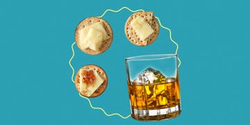 whisky and cheese
