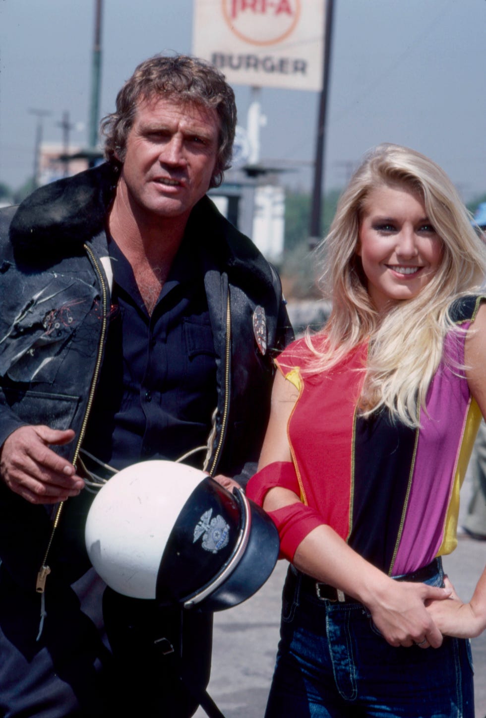 lee majors, heather thomas in fall guy