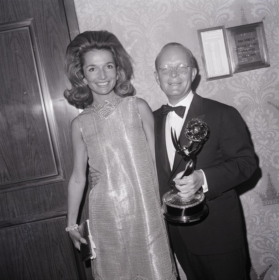 lee radziwill and truman capote at emmys