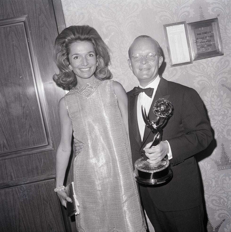 lee radziwill and truman capote at emmys