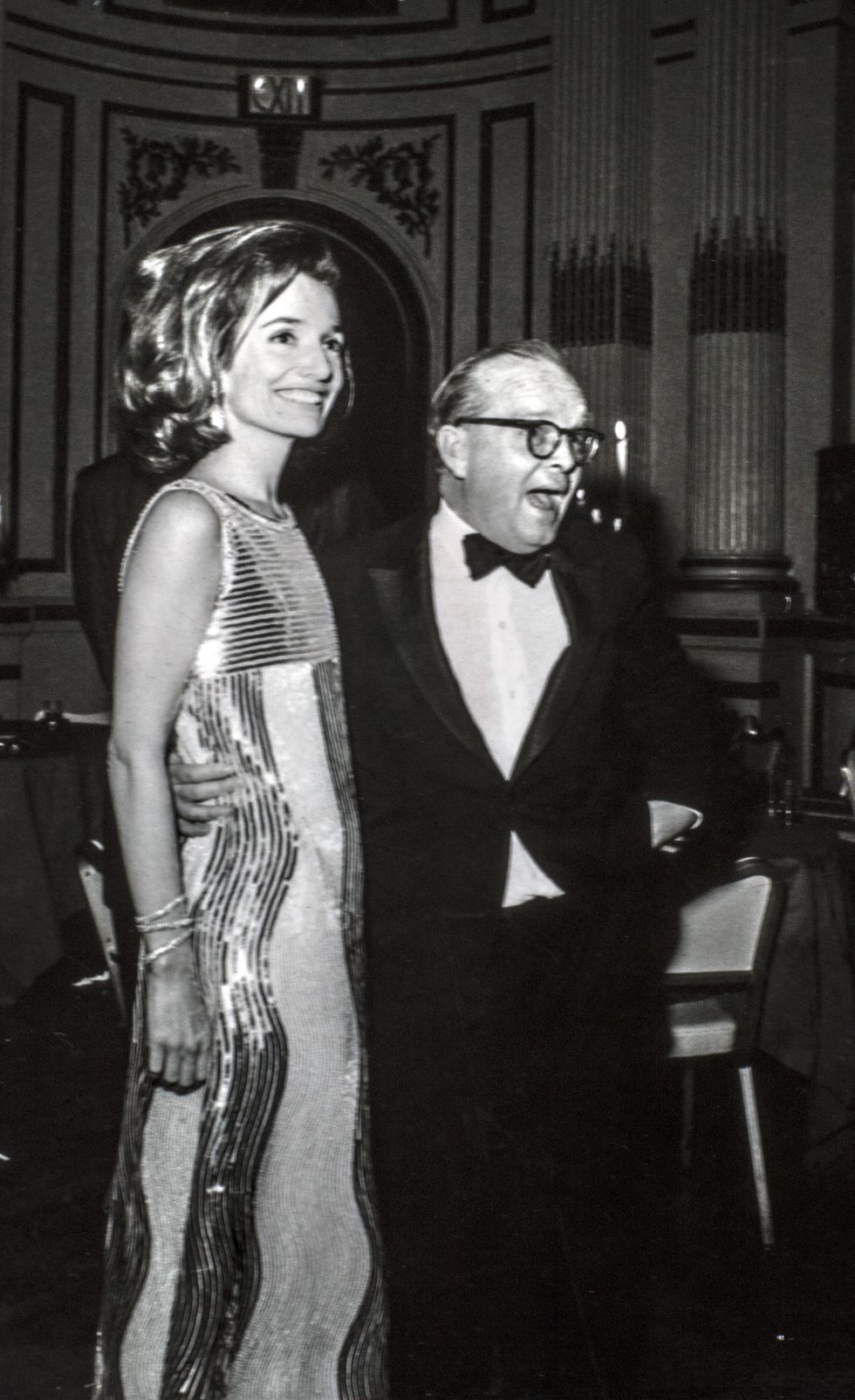lee radziwill dancing with truman capote at truman capote bw ball