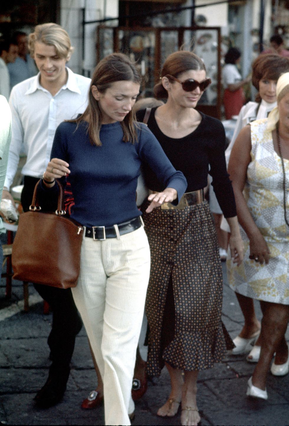 lee radziwill and jackie onassis photo by ron galellaron galella collection via getty images