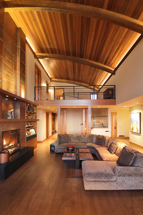 32 Wood Ceiling Designs - Ideas Wood Plank Ceilings