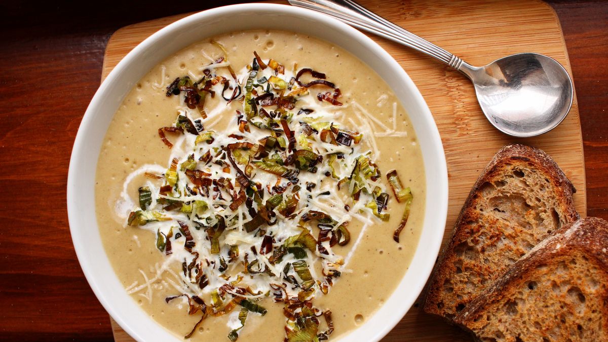 preview for It's Time To Cozy Up With A Bowl Of Leek & Potato Soup!