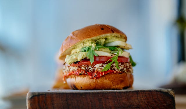 vegan burger