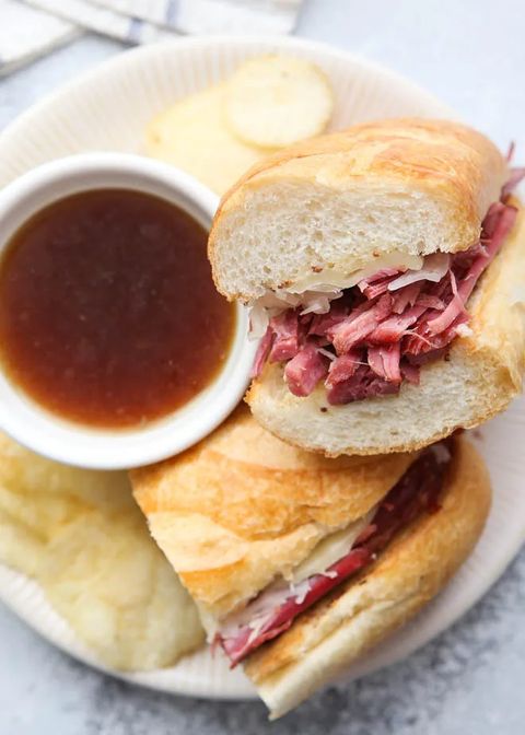 leftover corned beef recipes corned beef french dip sandwiches