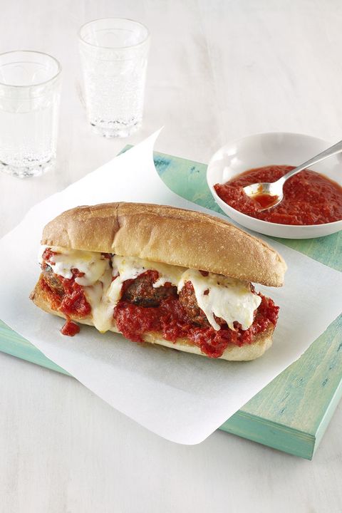 Thanksgiving Leftover Recipes - Meatball Heroes
