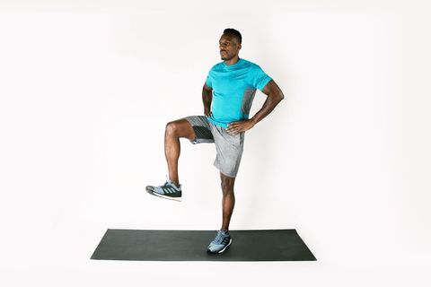 leg balance exercise