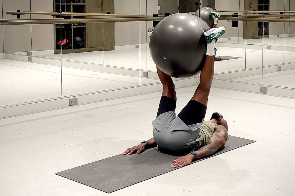 Exercise Ball Workout: 7 Moves to Improve Stability