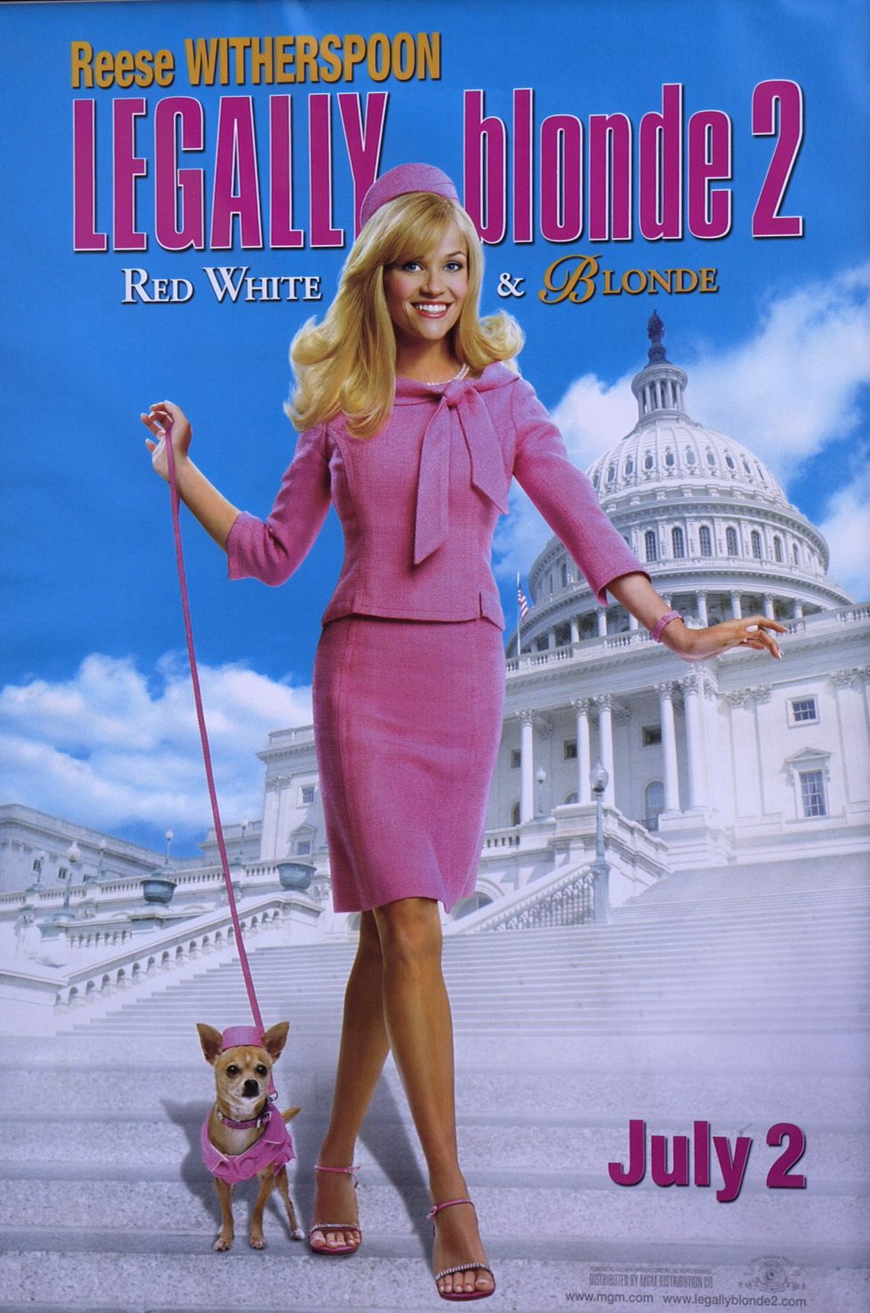 "legally blonde 2 red, white  blonde" los angeles screening