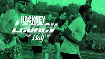 runners participating in the hackney legacy half marathon event