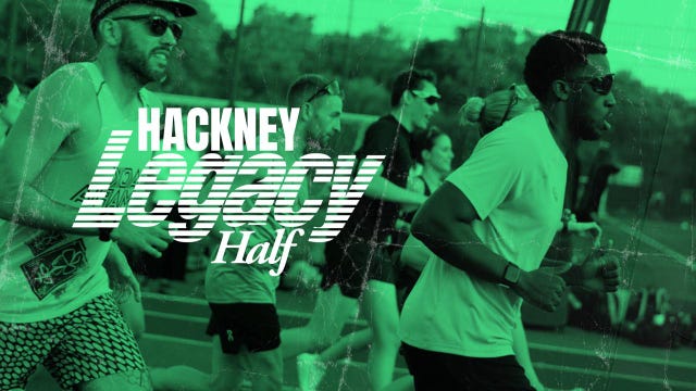 runners participating in the hackney legacy half marathon event