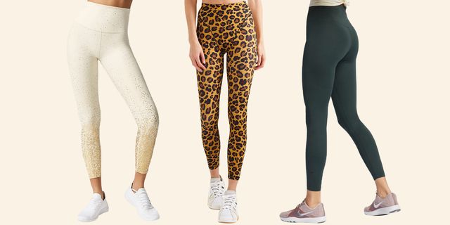 NWT Nike Training Dri-FIT One high-waisted leopard print leggings in black