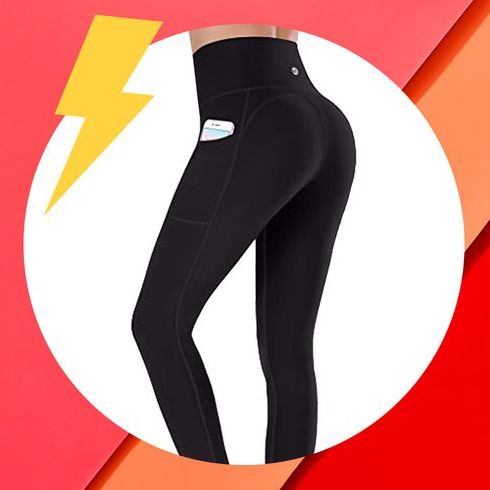 IUGA High Waist Capri Leggings with Pockets for Women | Yoga Pants for  Sports Running and Workout