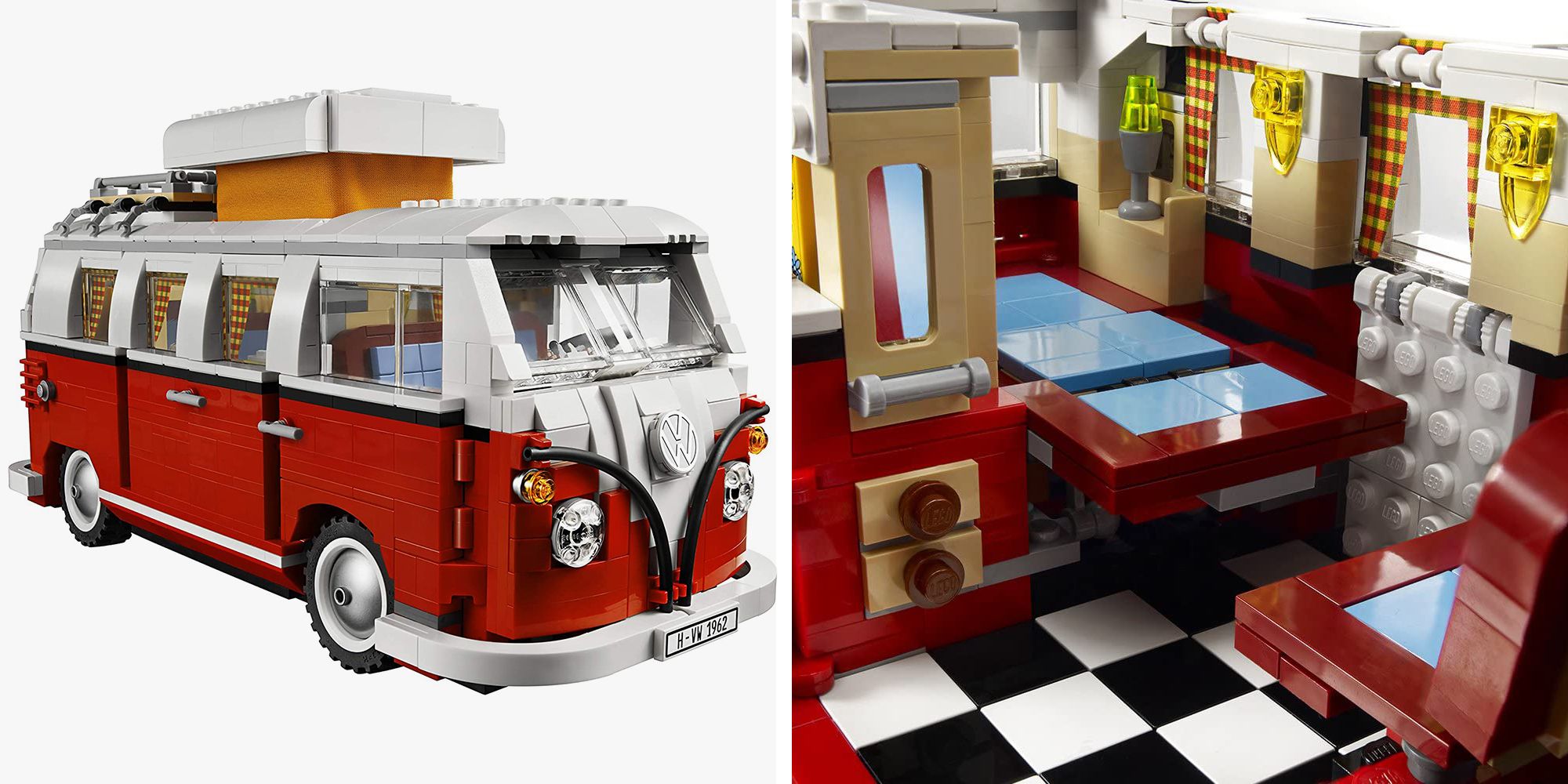 knal Tijdens ~ profiel This 1,334-Piece LEGO Set Will Allow You to Build a Miniature 1962  Volkswagen Camper Van
