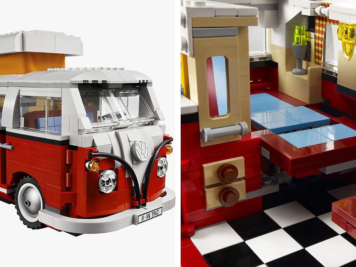 This 1,334-Piece LEGO Set Will Allow to Build a Miniature 1962 Volkswagen Van