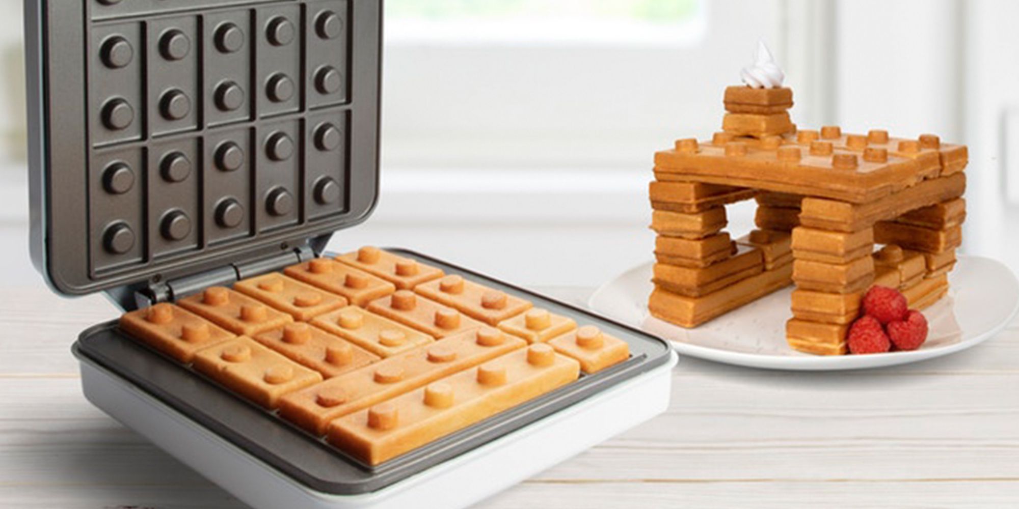 This Lego Waffle Maker Lets You Build a Brick Creation Your Breakfast