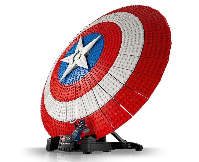 Lego Captain America Schild