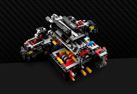 Lego's Ferrari Daytona SP3 Set Is as Insane as the Real Car