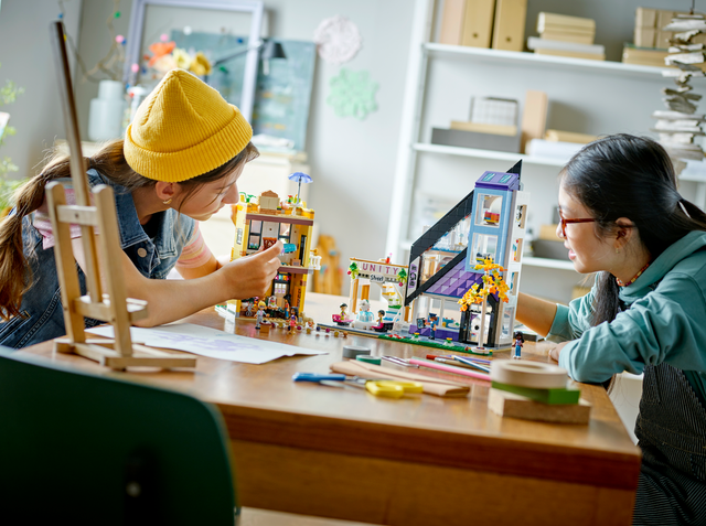 lego flower shop and design shop