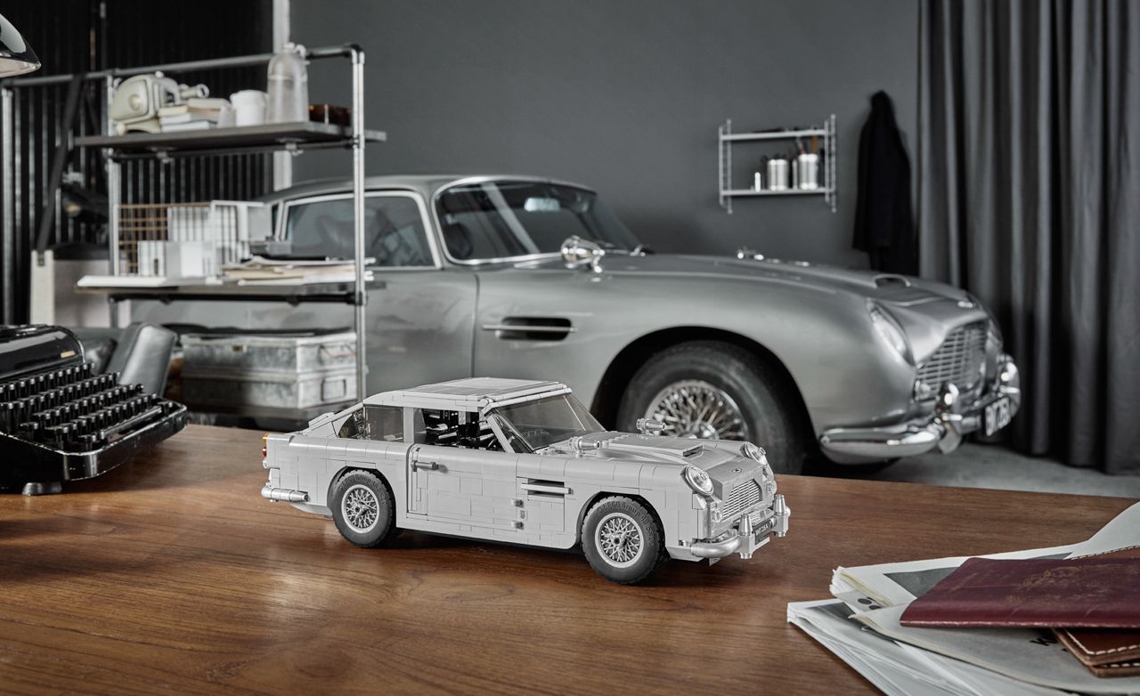 Lego's James Aston Martin DB5 Has a Working Ejector Seat! News | Car and Driver
