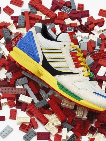 Adidas' Lego ZX 8000 Sneakers Are the Release