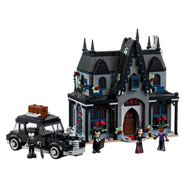 LEGO Morticia Cottage Wednesday lego morticia cottage wednesday
