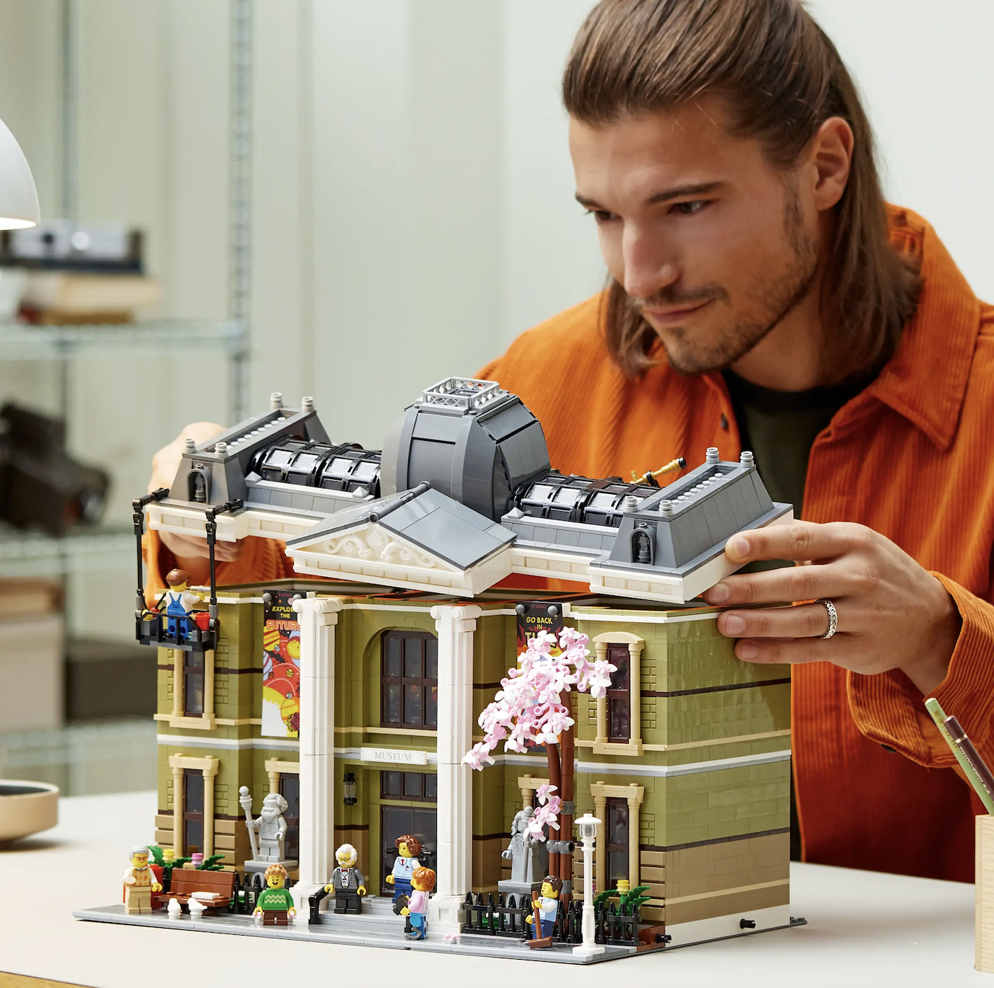 LEGO Natural History Museum modular building set on sale now