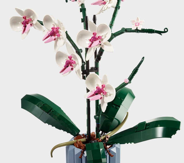 lego orchid detail
