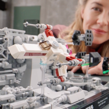 LEGO Star Wars trench run lego star wars trench run