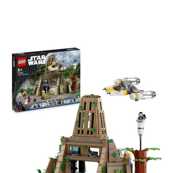 Lego Star Wars Yavin 4 base rebelde con minifiguras