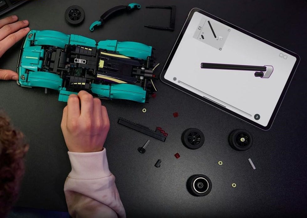 aston martin valkyrie lego technic