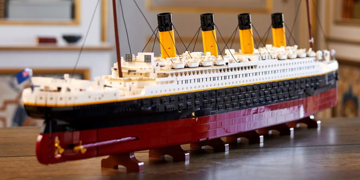 Lego's New 9,090-Piece Titanic Set Is Now the Largest Model Ever Created