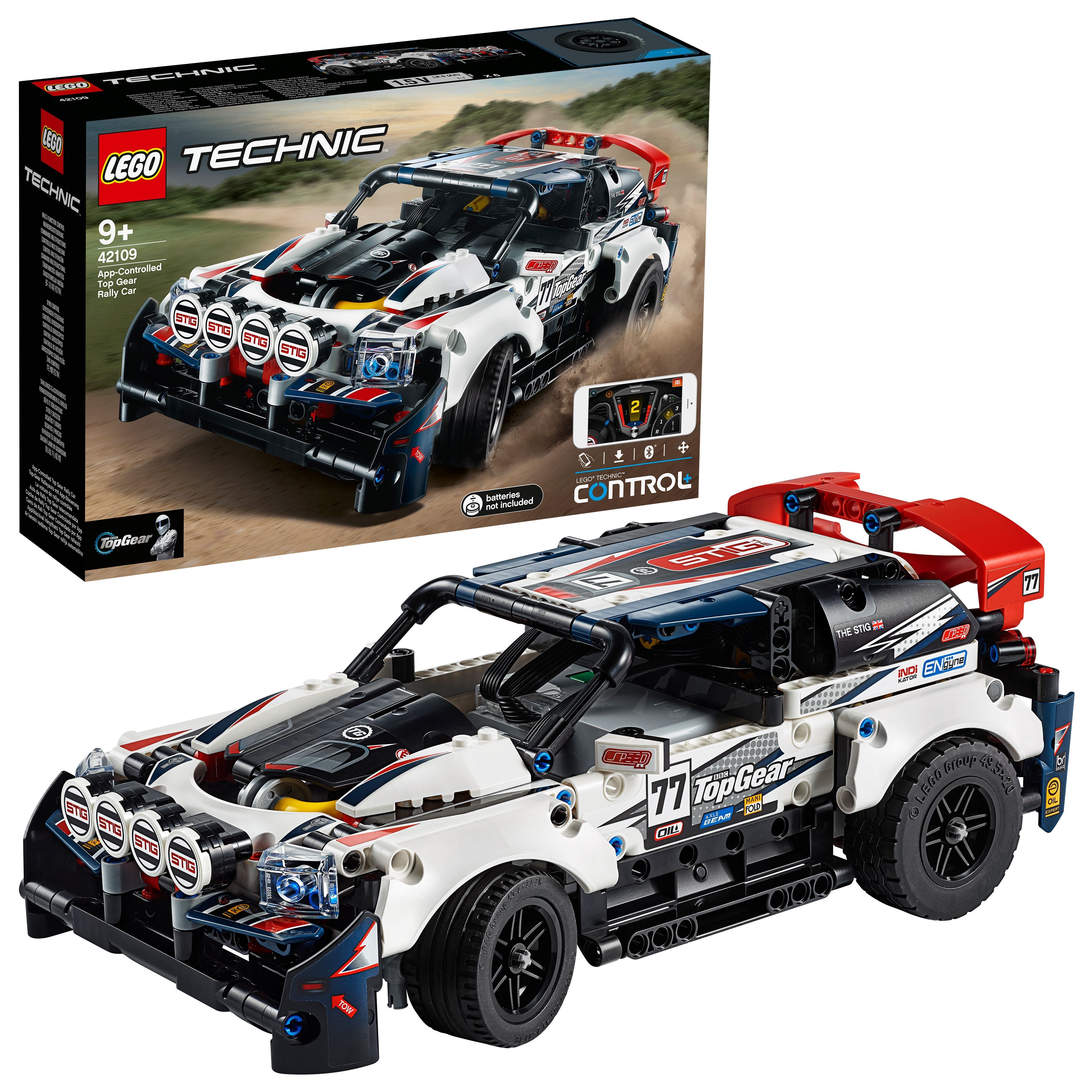 Lego Remote-Control Top Gear Rally Car Missing 1 Crucial Piece