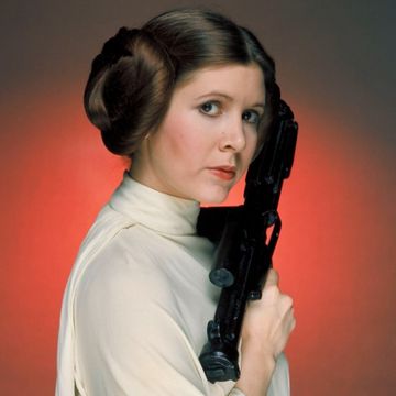 carrie fisher star wars 1977