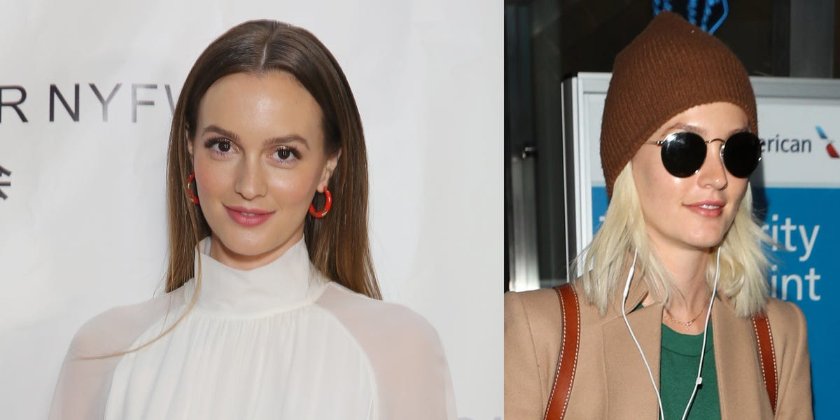 Leighton Meester: nuovo colore di capelli biondo platino