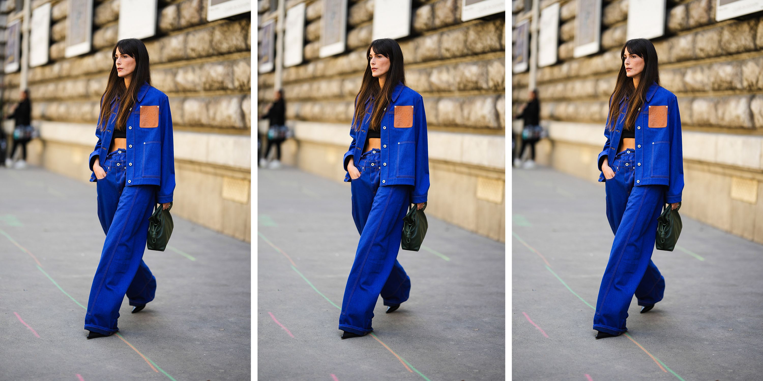 Workwear Denim Jacket - Luxury Blue