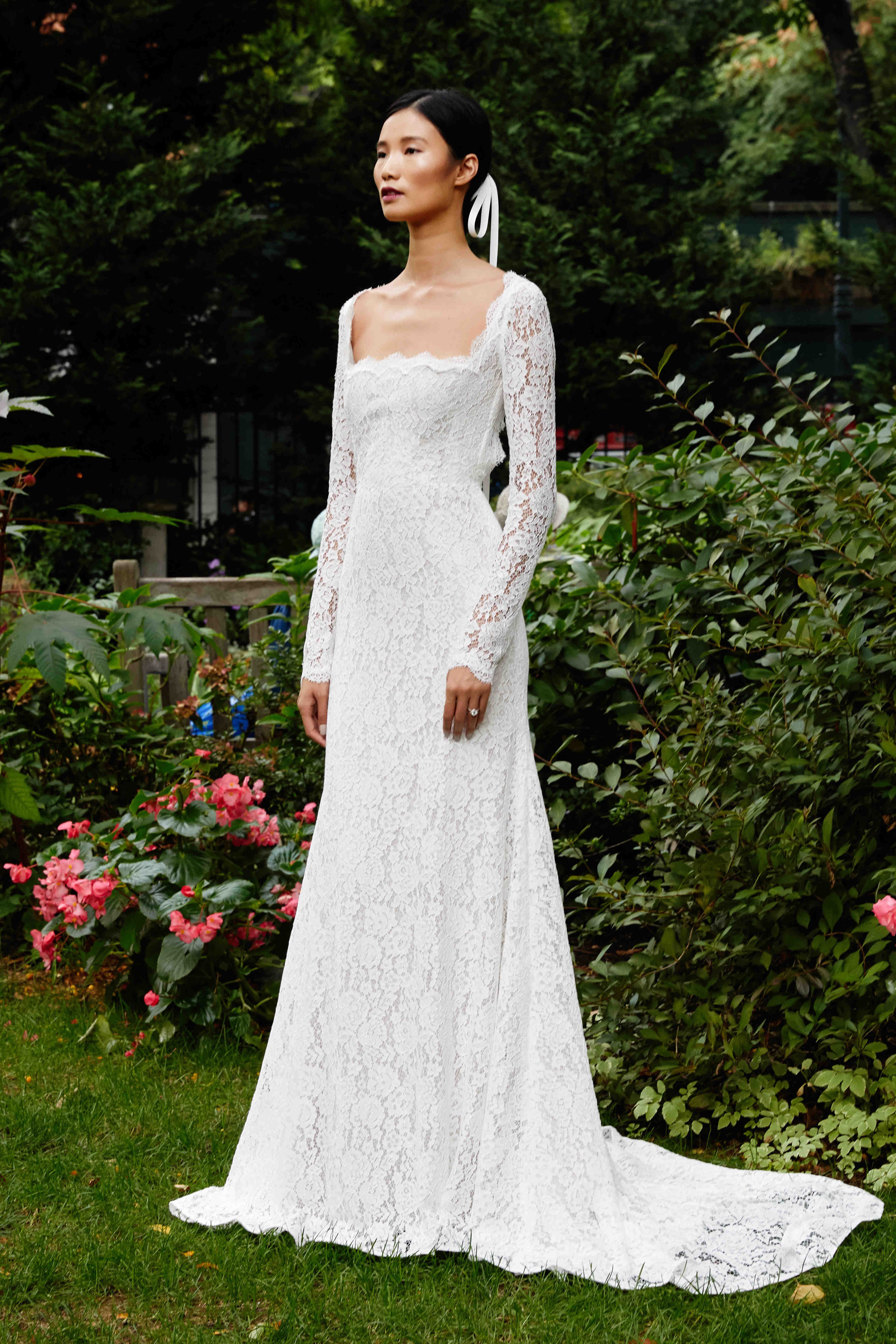 The Best Wedding Gowns and Jumpsuits from Bridal Week Fall 2019