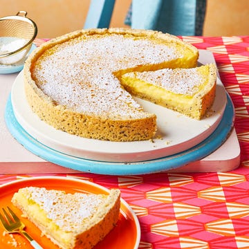 lemon and poppy seed tart