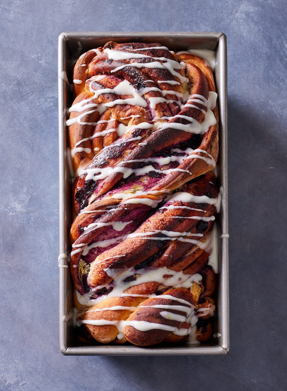 lemon blueberry babka
