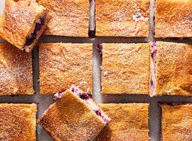 lemon blueberry cheesecake bars